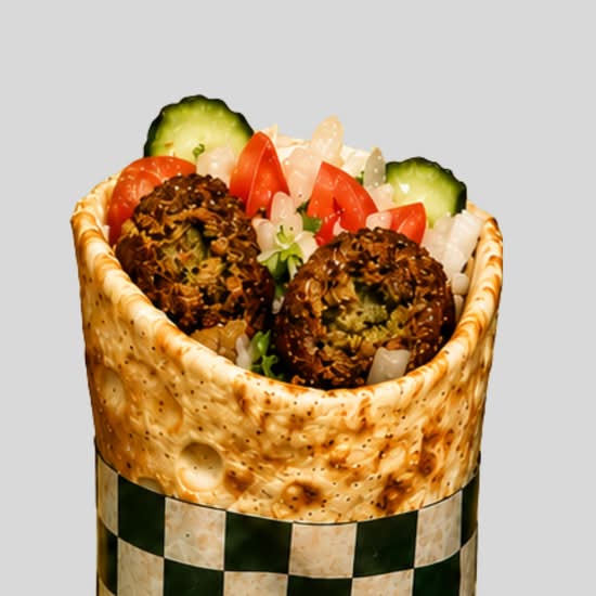 4. Falafel Donair